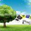 (160043) Super bright handy flashlight Lamp ABS solar led mini torch