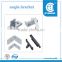 2015 hot wall mounted angle iron bracket / aluminum angle bracket / plastic angle bracket factory price with high quality