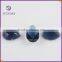 Top Quality Dark Blue Pear Shape Faceted Flat Back Glass Gems