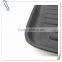 Cast iron frying pan with different sizes of detachable handle