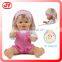 Wholesale multi-function drink water urinate 16 inch baby doll with 12 IC sounds