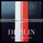 Red White Contrast Colour Plastic Resin Vislon Delrin Zipper