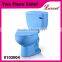 Economic sanitario china siphonic P-Trap water closet two piece Toilet