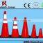 RSG Factory Price High Standard PVC Colorful Warning Traffic Cones