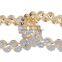 Indian Costume Bollywood Designer Zircon Bangle Kada Set