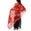 sexy african printed dresses flower fancy dress costumes tie dye dupatta scarf stole dupatta summer dress for fat woman