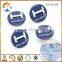 Paint Blue Zinc Alloy Custom Clothing Buttons