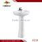 China  sanitary ware basin cheap price pedestal basin
