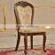 Classic European dining furniture wooden armless dining chair