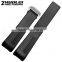 New Arrival Waterproof Black Silicone Rubber WristWatch watch Strap Band Replacement 22mm