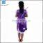 Halloween child purple princess fancy dress costume