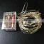 Hot sale high quality party decoration silver wire led string lights