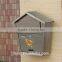 Foshan JHC-2014CS Wall Mounted Stainless Steel Mailbox/Unique Design Decorative Lockable Letterbox/Outdoor Durable Postbox