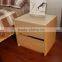 Hot Sale MDF Bedroom Narrow Bedside Table