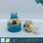 20ML 30ML 50ML bule coloured glass bottle with press pump dropper