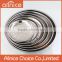 Wholesale hot sale products tray plate dish/silver stainless steel food dish