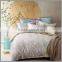 New design Tencel/Linen/cotton blended reactive printed bedding sets /natural style duvet cover and pillow cover