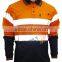 HI-VIS safety polo wear with reflecting tape 100% cotton