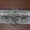 nice crystal beading belt for wedding dress