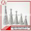 beautiful glass christmas tree with led light for home/shop/hotel/party decoration