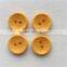 Fashion Design Colored Engraved two Hole Resin Shirt Button