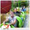 Popular Amusement park outdoor games rides caterpillar roller coaster with track train for sale