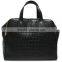 CSN2266-001 Hot selling trendy crocodile pattern ladies handbag black leather shoulder bags