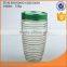 Wholesale high quality irregular shape glass storage jar with certificate