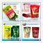 Laminated Material Stand Up Zipper Pouch Candy bar Packaging/Heat Sell Plastic Bag For Candy Packaging