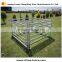 Easily assemble galvanised horse panels, panel yard