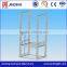 Customizable rail guiding hydraulic building lift elevators for goods lifting work