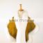 hot selling all kinds of cashmere cape with fox fur trim