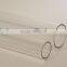 large diameter clear borosilicate glass tube