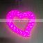 2016 love heart led holiday lights led decorative light LED light Valentine Day decoration