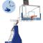 Deluxe movable adjustable portable basketball hoop stand