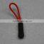 Fashion design durable soft plastic luggage zipper puller