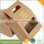 kraft paper box with window for food
