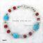BRA5224 turquoise personlized bracelet wholesale