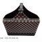 Modern top sell recycling leather storage basket
