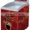 151L Curved Double Door Ice Cream Freezer