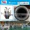 flexible rubber hose pipe and fittings assembly used for oil