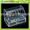 DDJ-0053 Chinese Factory Sells SGS Test Mini Clear Acrylic Jewelry Organizer Box