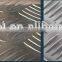 hot selling high quality and competitive price five-bar chequered aluminium sheet