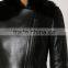 fashion Women's leather coats black