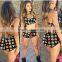 Lovely young girls funny bathing 2 pieces suits beachwear MK-KF8074