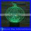 Creative Pumpkin Shaped 3D Night Light Fancy Halloween Decoration Touch Pumpkin Lamp