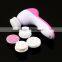 NEW 5-1 Multifunction Electric Face Facial Cleansing Brush Spa Skin massage EVM