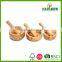 Hot New Products for 2016 Small Cheap Wood Mortar and Pestle With Light Weight