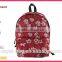 latest fashionable polyester backpack with various color combinations