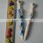novelty heart and star shape logo printed retractable gel ink pen